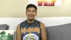 Raw Cum Shot All Over His Abs