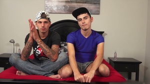 Two Aggressive Gays Go at It