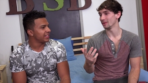 BrokeStraightBoys: Fit Duo Fucks Until Drenched