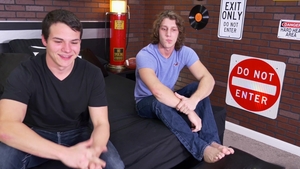 Studs Slobbering on Each Other's Cocks