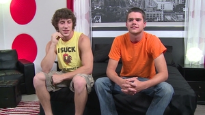 Straight Guys Get Down And Dirty