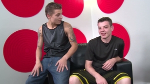 Nervous Ryan Takes His First Dick Up The Ass